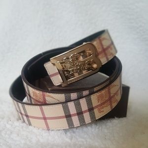 Burberry belt